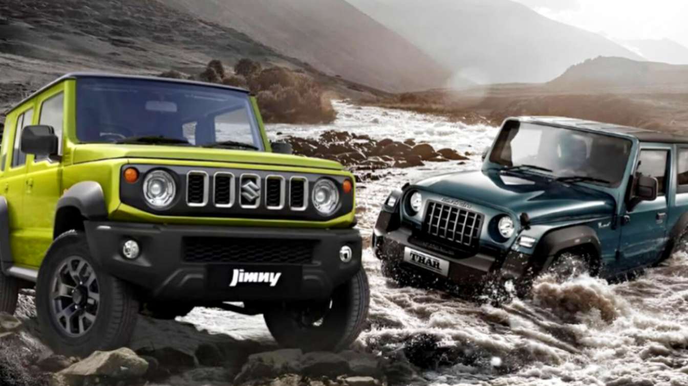 Read more about the article Maruti Suzuki Jimny vs Mahindra Thar : Which one more popular