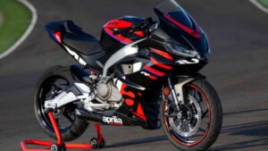 Read more about the article Aprilia RS 457: Made-in-India sports bike ready to storm in England.Just has been launched!